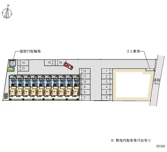 仙台市宮城野区岩切 月極駐車場